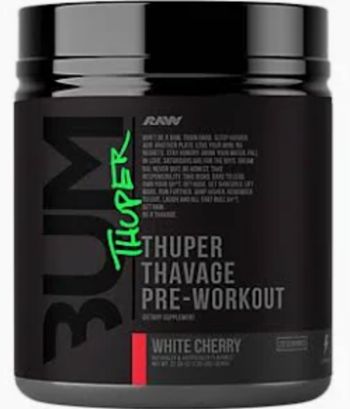 Raw Nutrition CBUM Thuper Thavage Pre - SuppPrep