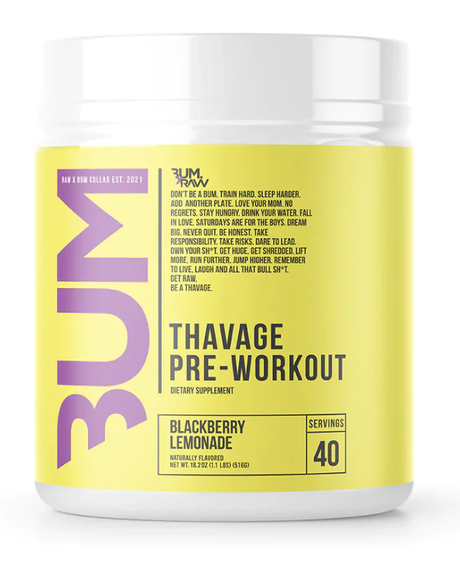 Raw Nutrition CBUM Thavage Pre - SuppPrep