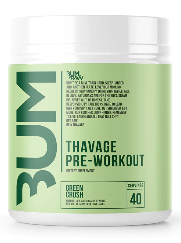 Raw Nutrition CBUM Thavage Pre - SuppPrep