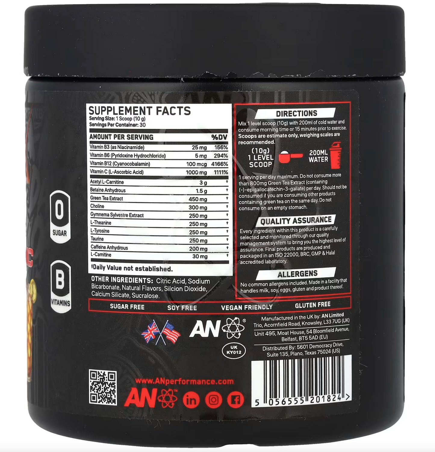 Applied Nutrition Shred-X Extreme Thermogenic Powder - SuppPrep