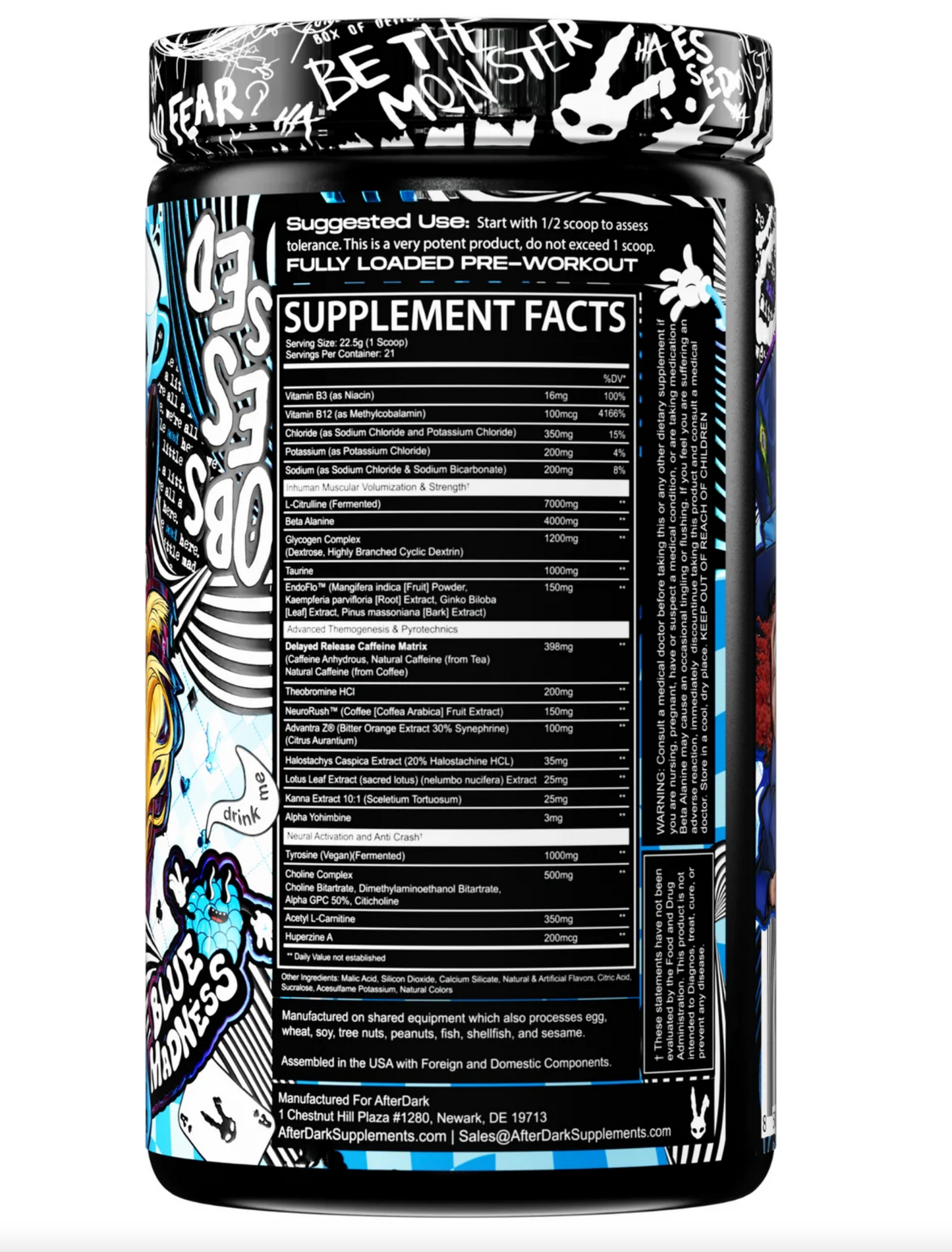 AfterDark VOID Preworkout - SuppPrep