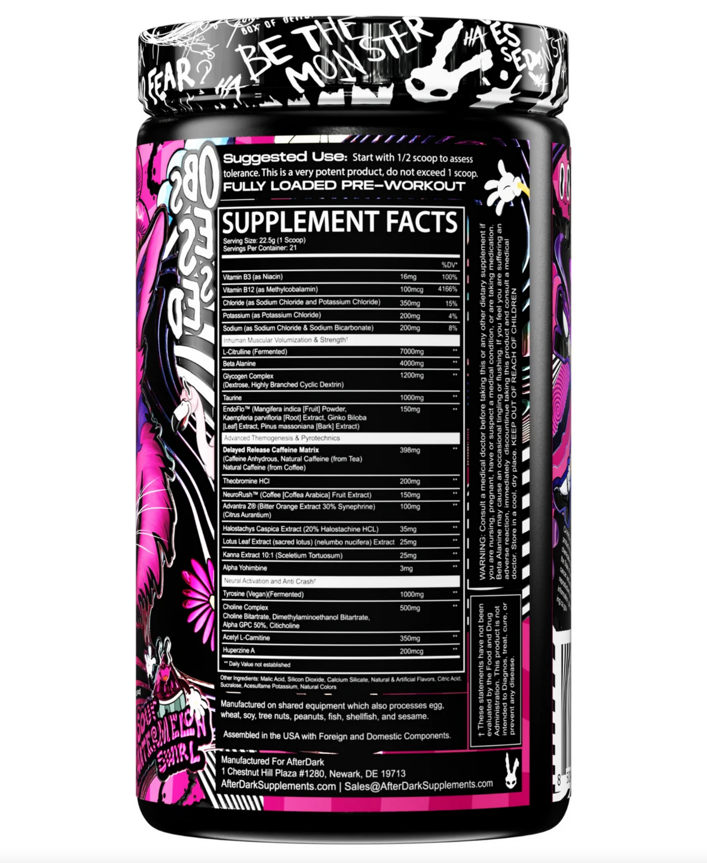 AfterDark VOID Preworkout - SuppPrep