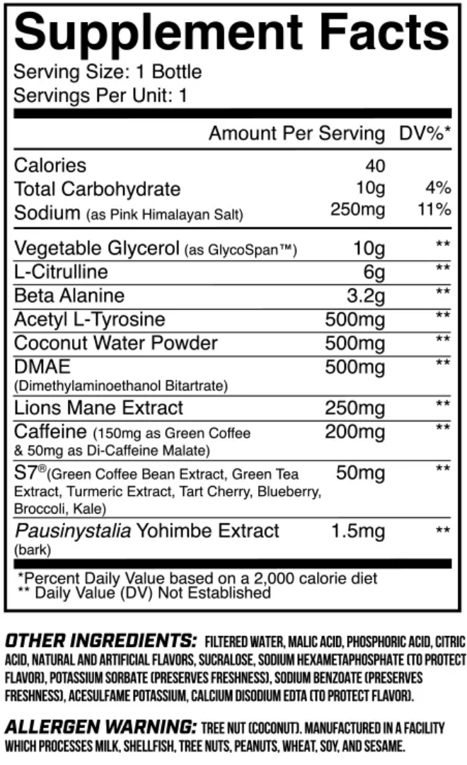 Evogen Nutrition Pre Workout RTD - SuppPrep
