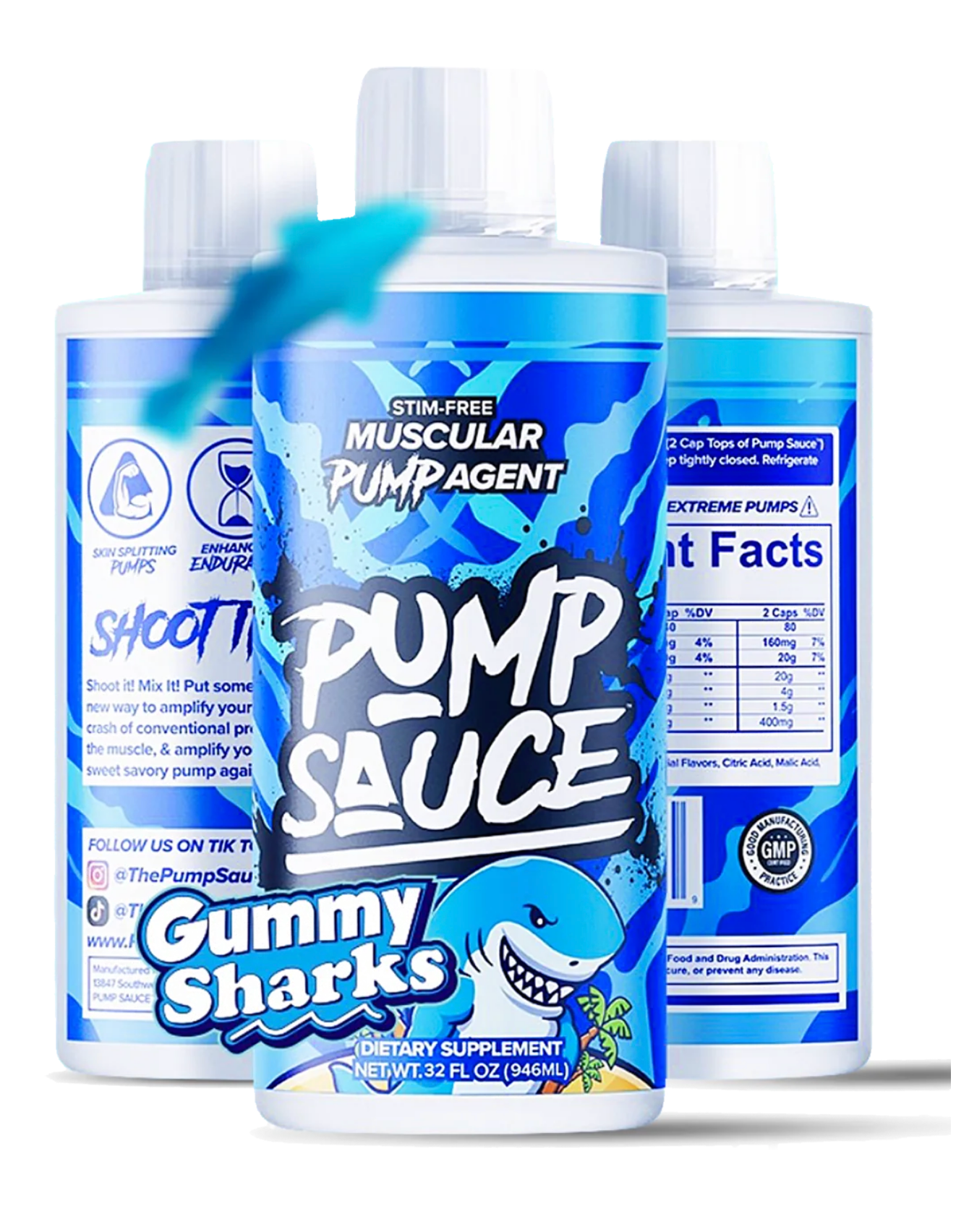 Pump Sauce Stim-Free Liquid Preworkout - SuppPrep