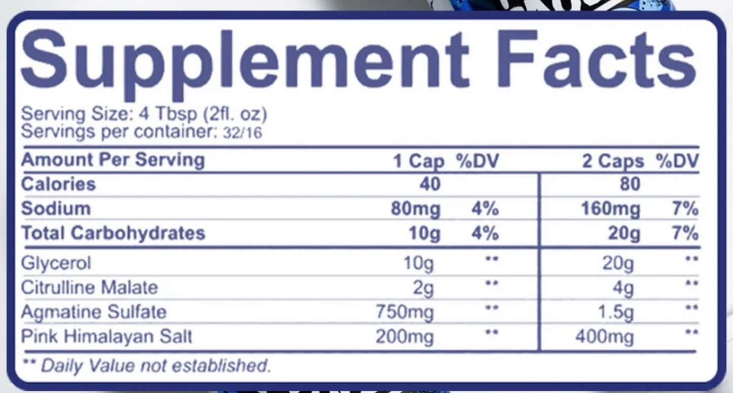 Pump Sauce Stim-Free Liquid Preworkout - SuppPrep