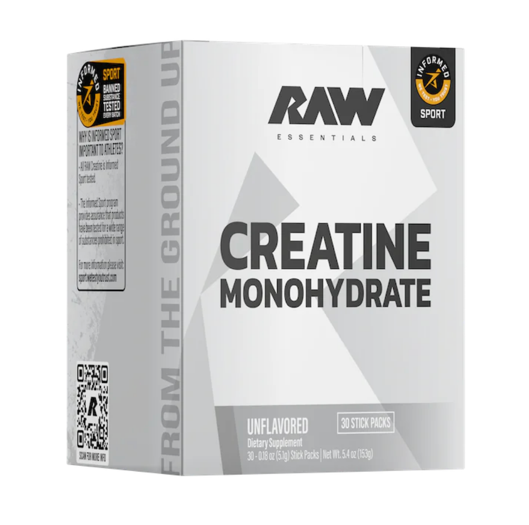 Raw Nutrition Creatine Stick Packs - SuppPrep