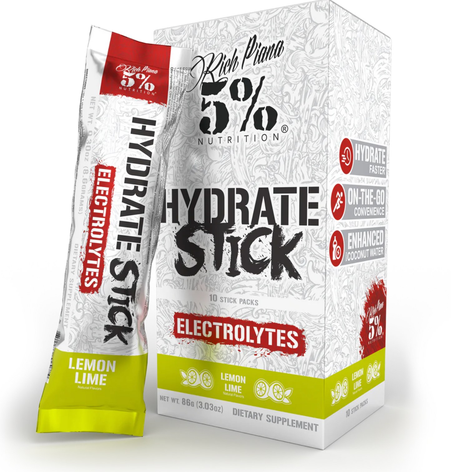 5% Nutrition Hydrate Stick Packs