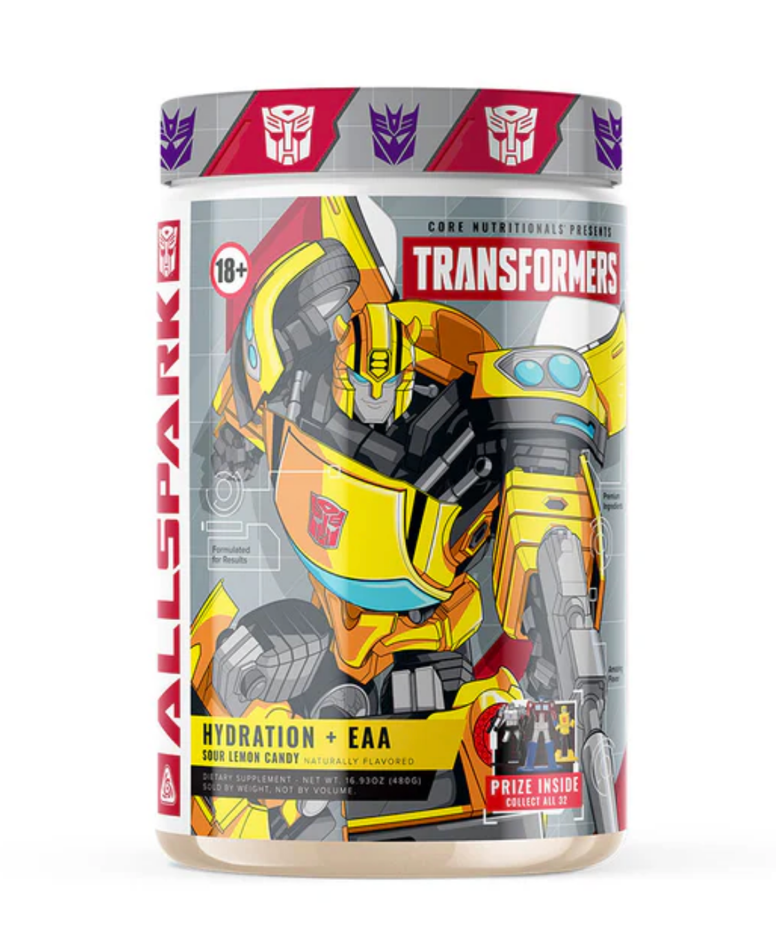 Core Nutritionals x Transformers Allspark - SuppPrep