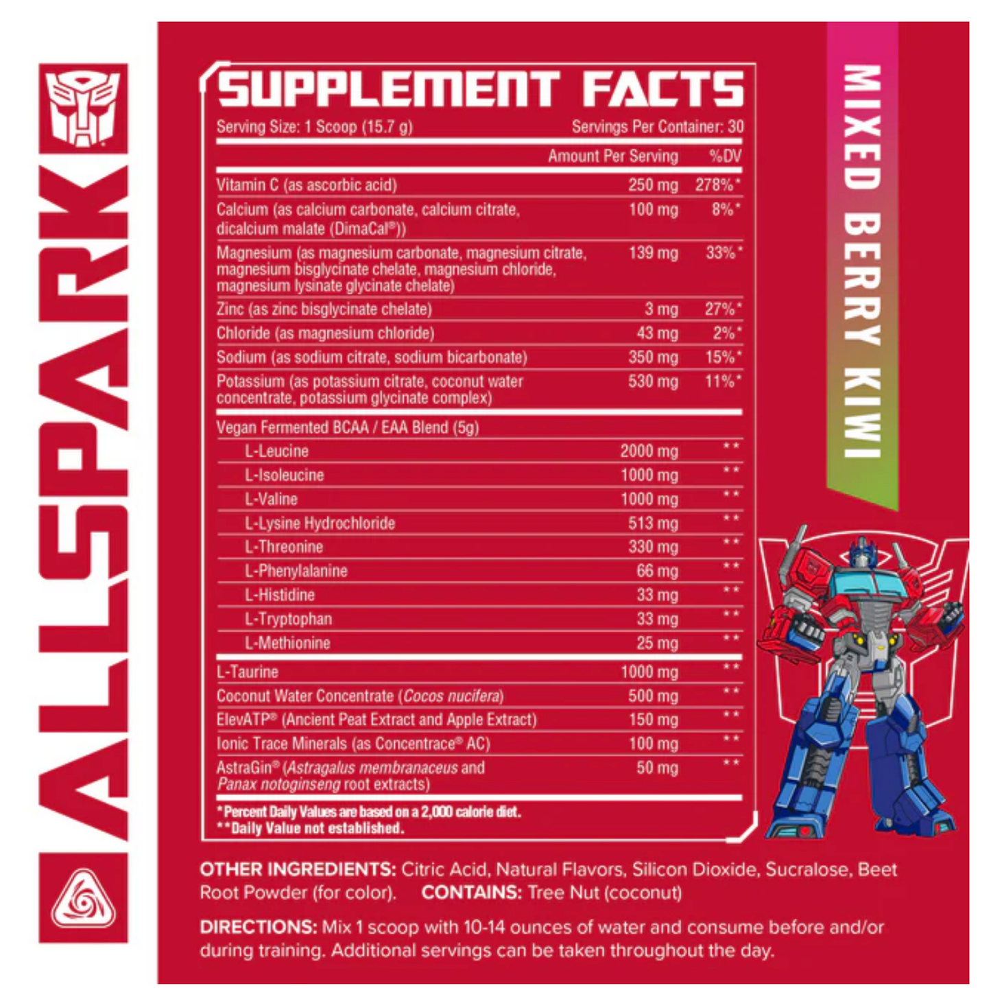 Core Nutritionals x Transformers Allspark - SuppPrep