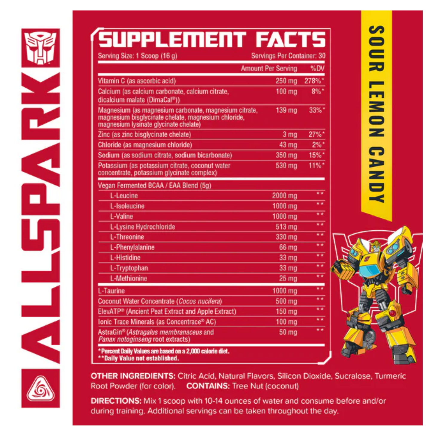 Core Nutritionals x Transformers Allspark - SuppPrep