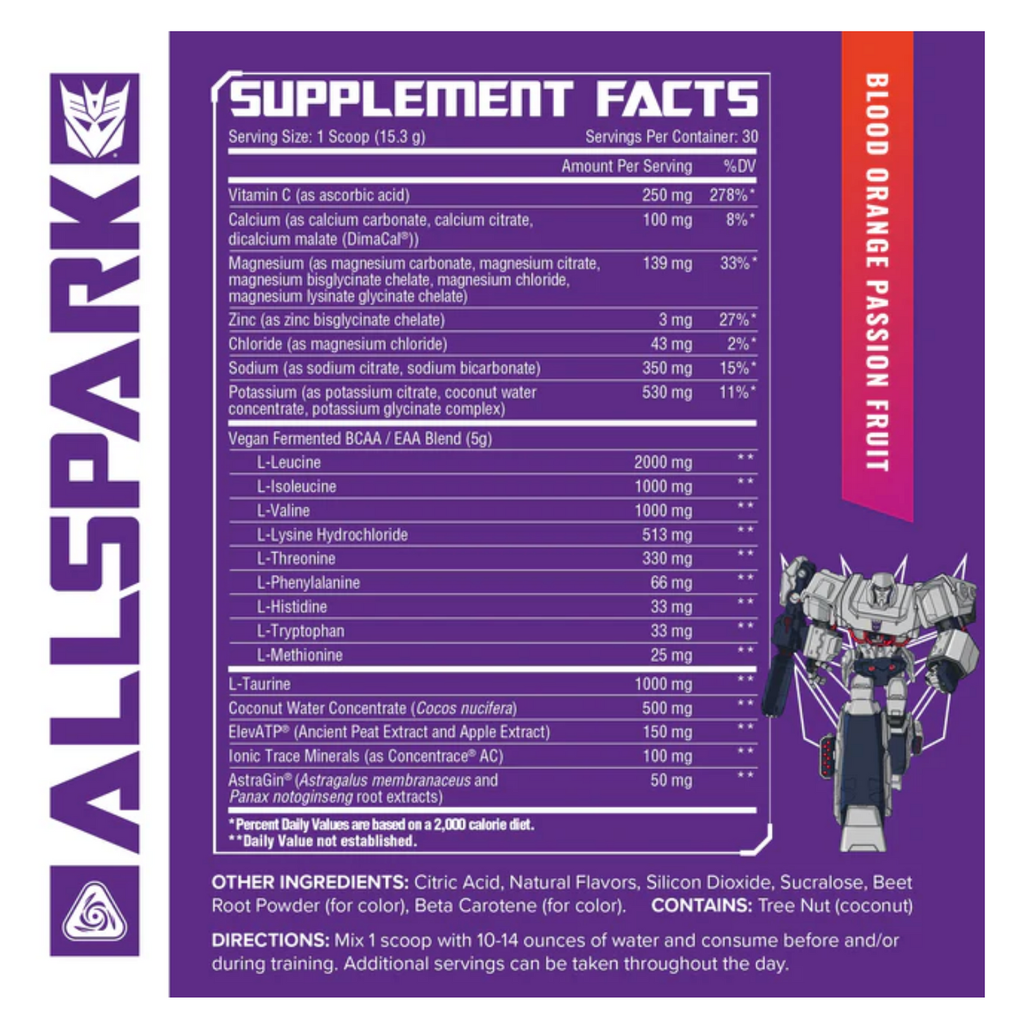 Core Nutritionals x Transformers Allspark - SuppPrep