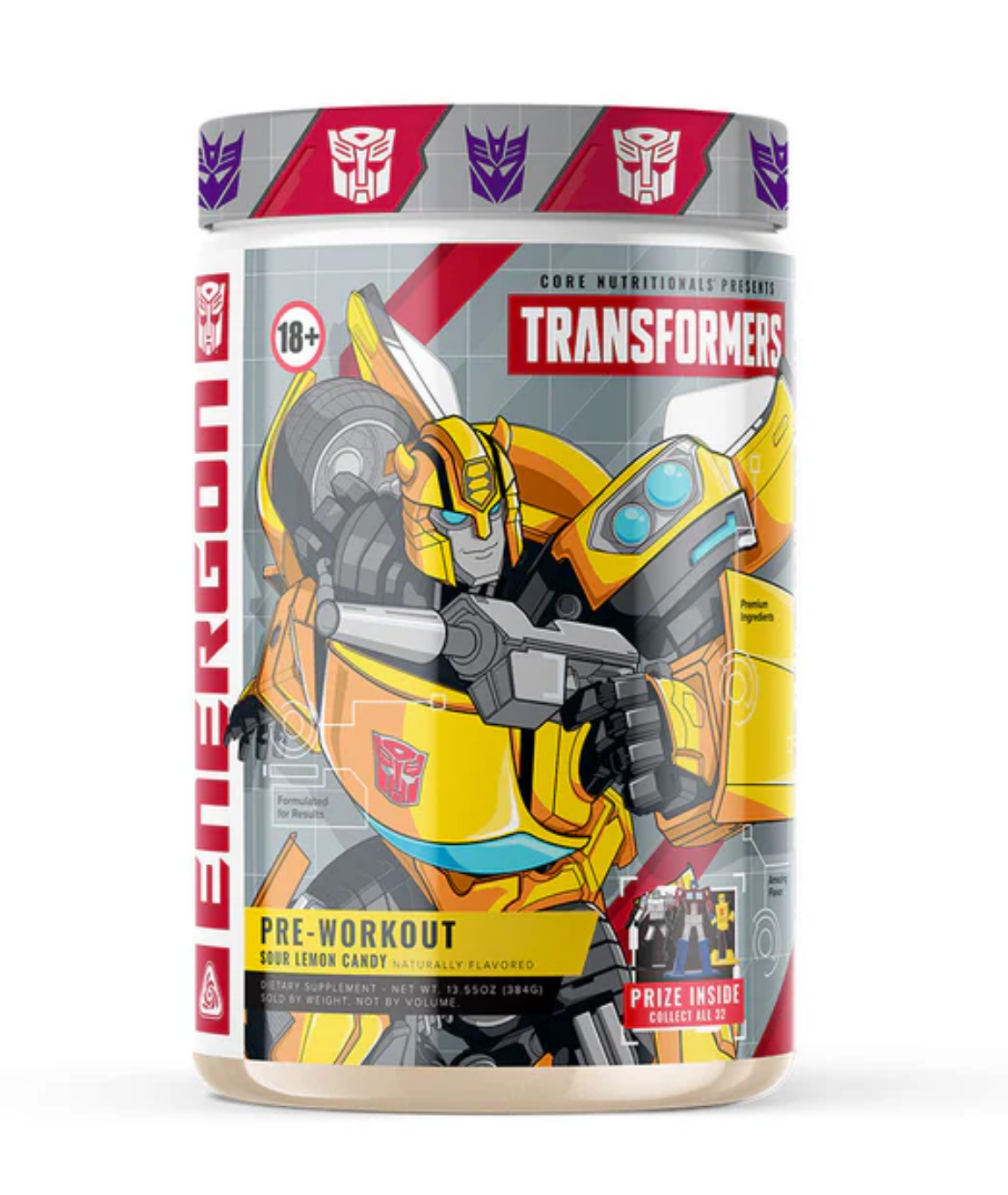 Core Nutritionals x Transformers Energon - SuppPrep