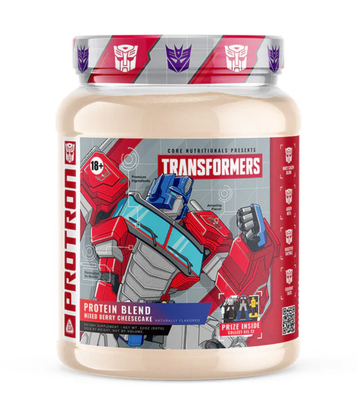 Core Nutritionals x Transformers Protron - SuppPrep
