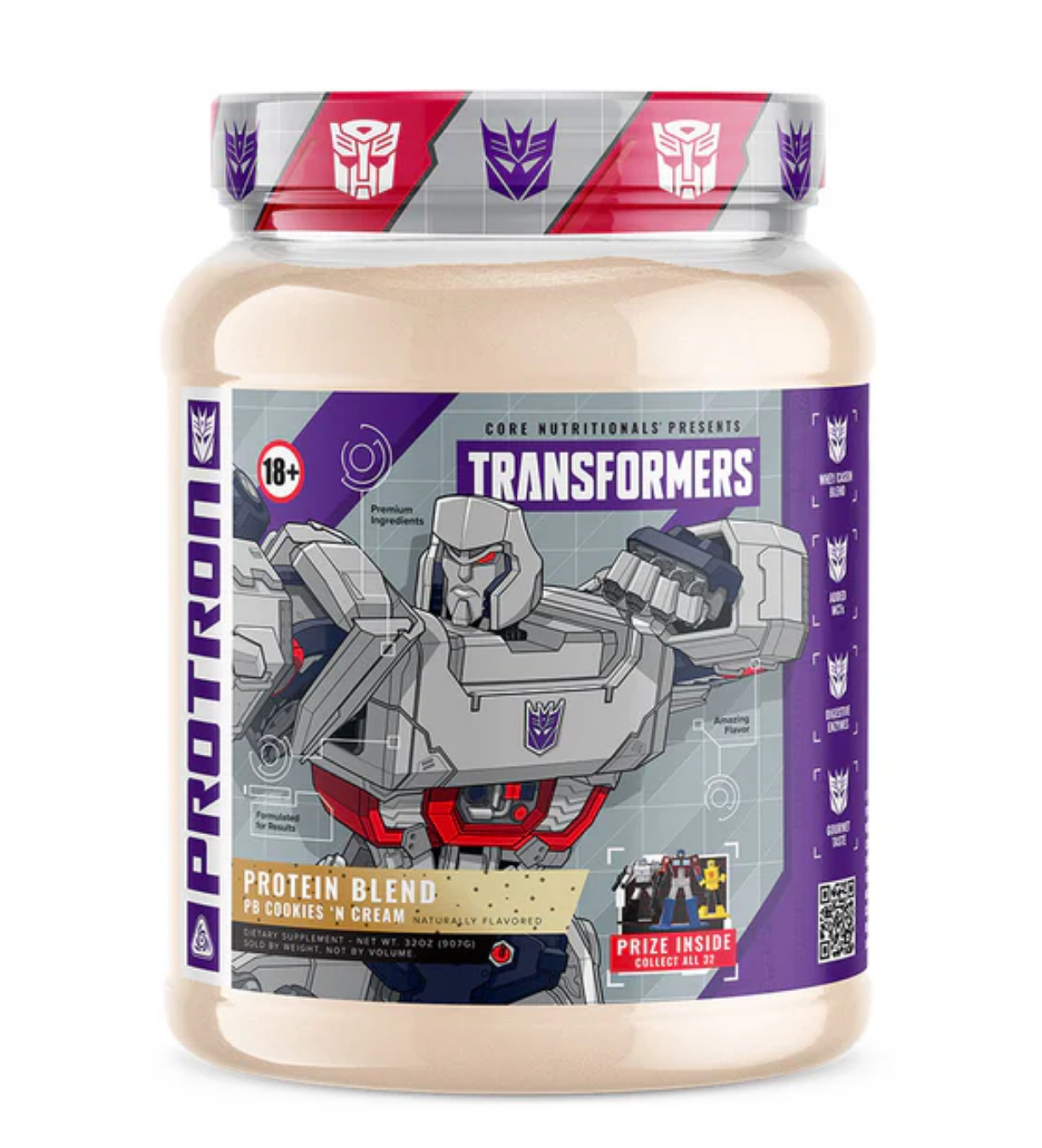 Core Nutritionals x Transformers Protron - SuppPrep