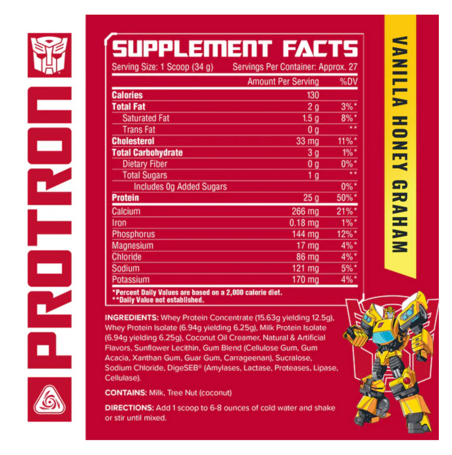 Core Nutritionals x Transformers Protron - SuppPrep