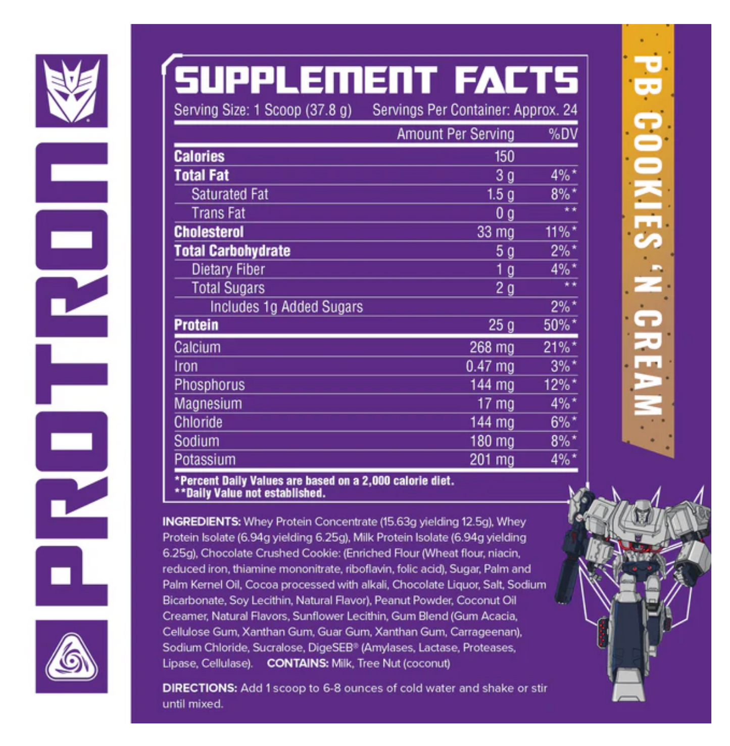 Core Nutritionals x Transformers Protron - SuppPrep