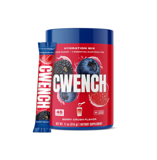 Cwench Hydration Electrolyte Mix Stick Packs - SuppPrep