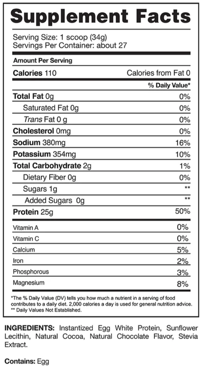 Gaspari Nutrition Proven Egg 100% Egg White Protein - SuppPrep