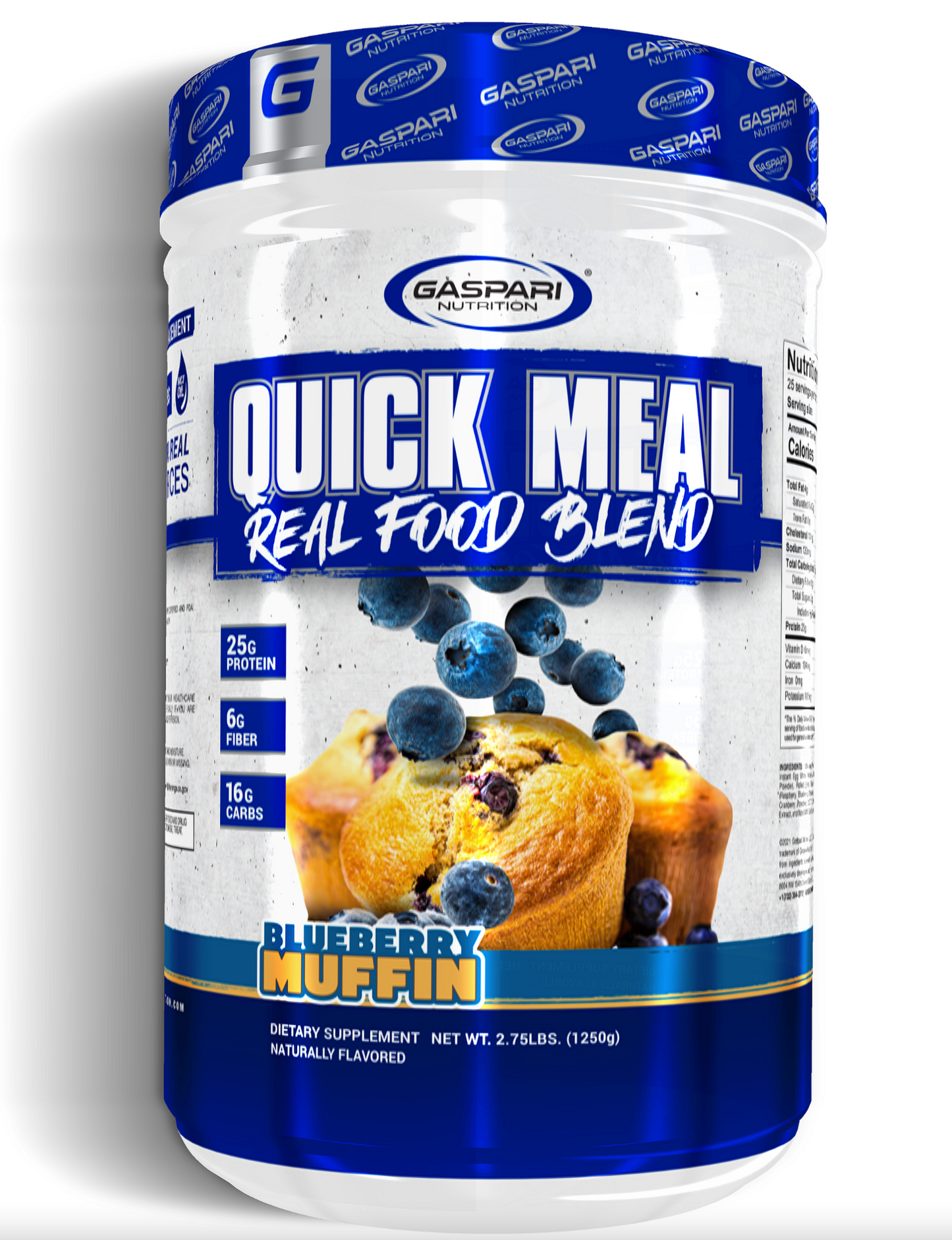 Gaspari Nutrition Quick Meal Real Food Blend - SuppPrep