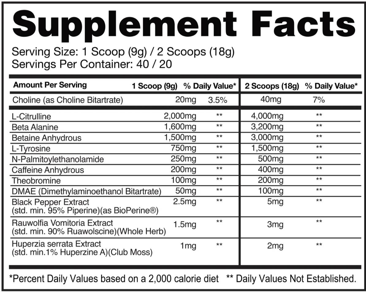 Gaspari Nutrition Super Pump Aggression - SuppPrep
