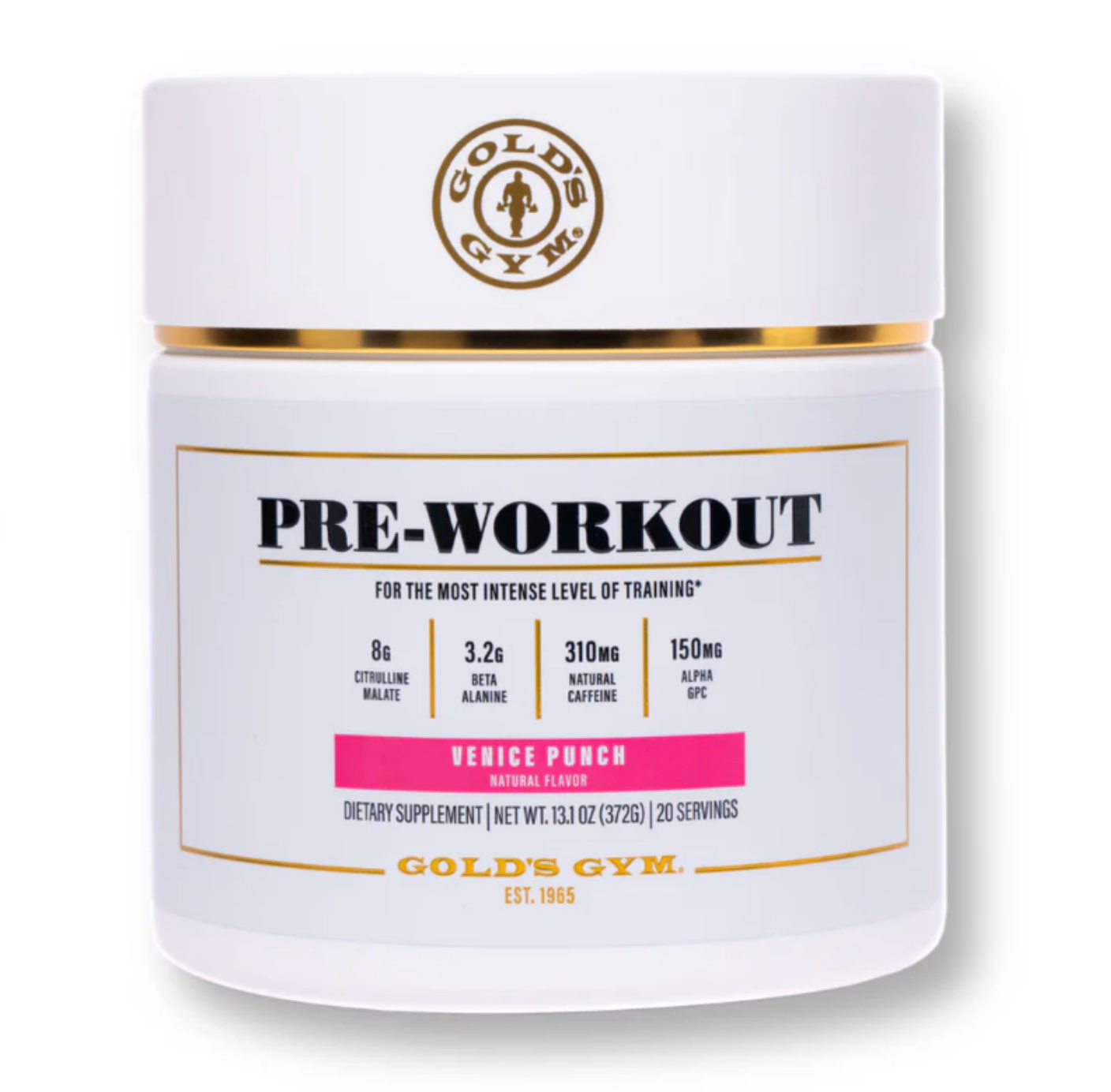 Gold's Gym Nutrition Pre-Workout - SuppPrep