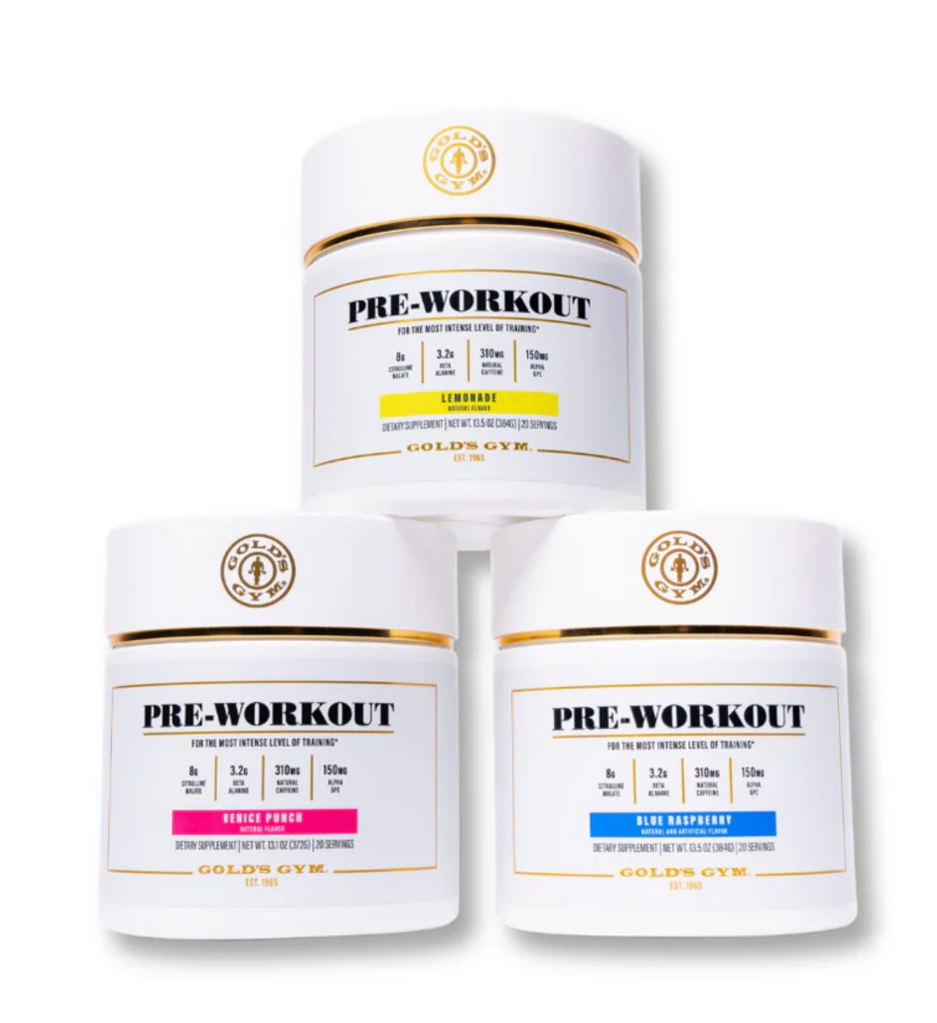Gold's Gym Nutrition Pre-Workout - SuppPrep