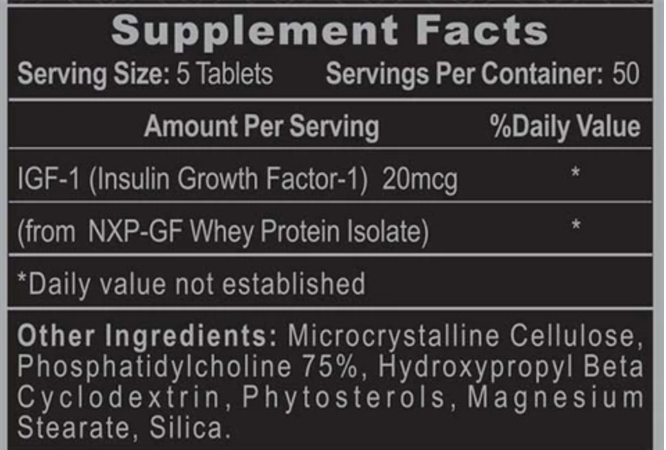 Hi-Tech Pharma IGF-1 - SuppPrep