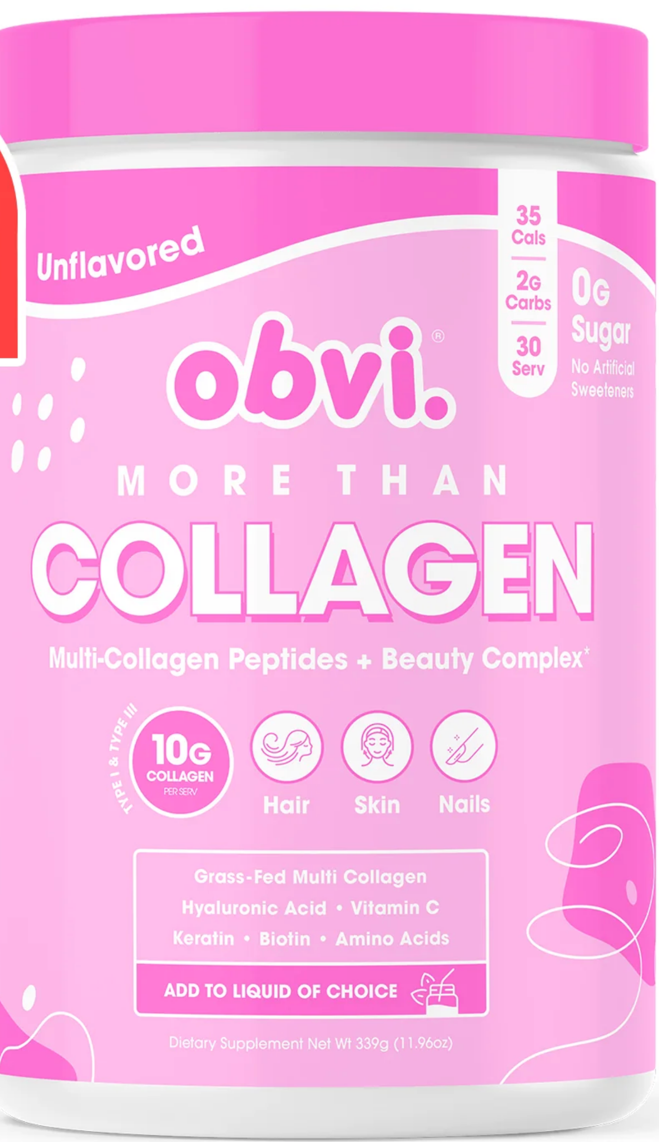 Obvi More Than Collagen - SuppPrep
