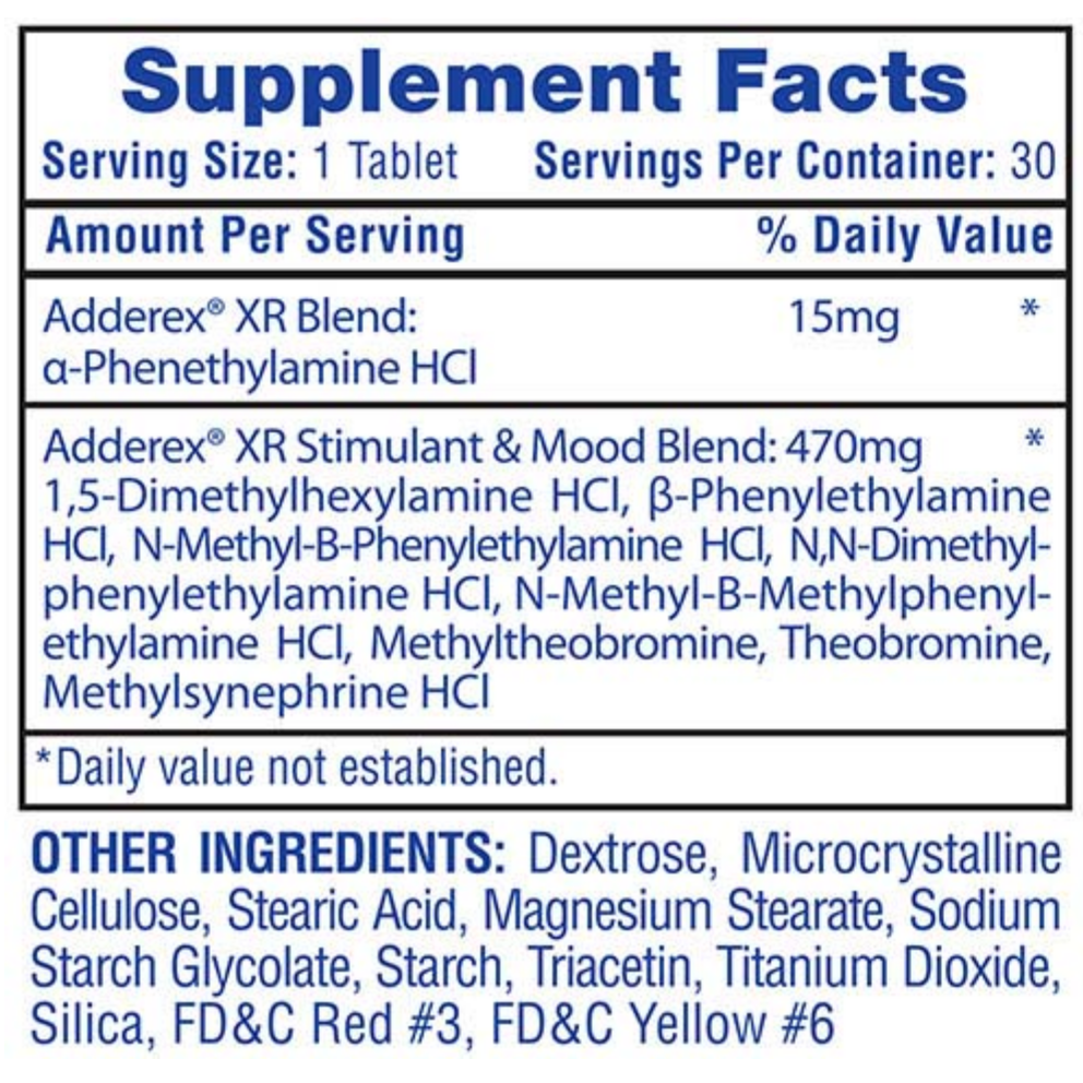 Hi-Tech Pharma Adderex XR - SuppPrep