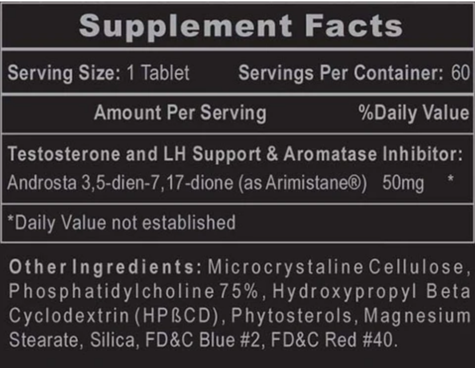 Hi-Tech Pharma Arimistane 50mg - SuppPrep