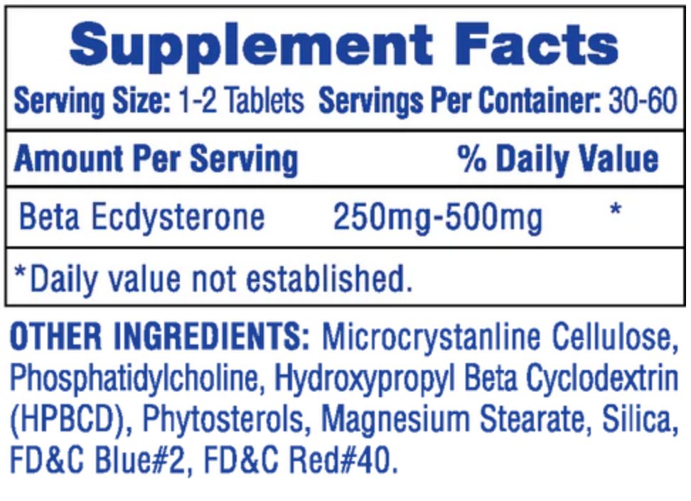 Hi-Tech Pharma Ecdisten - SuppPrep