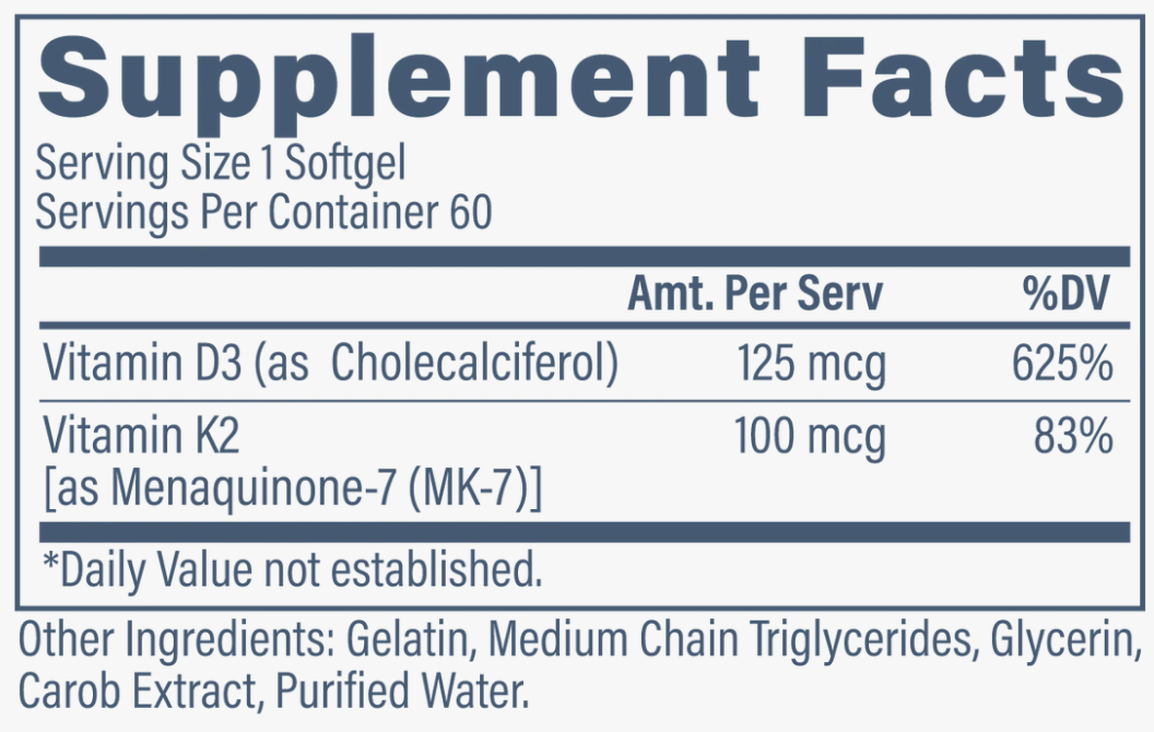 Revive Vitamin K2 & D3