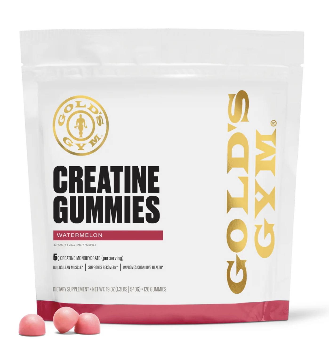 Gold's Gym Nutrition Creatine Gummies