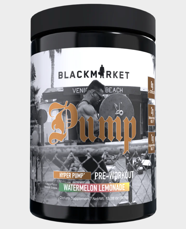 BlackMarket Labs PUMP Hyper Pump Pre-Workout