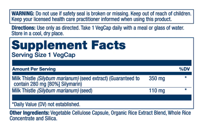 Solaray Milk Thistle