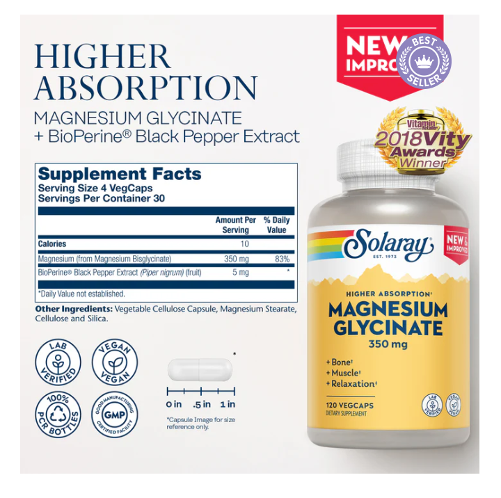 Solaray Magnesium Glycinate