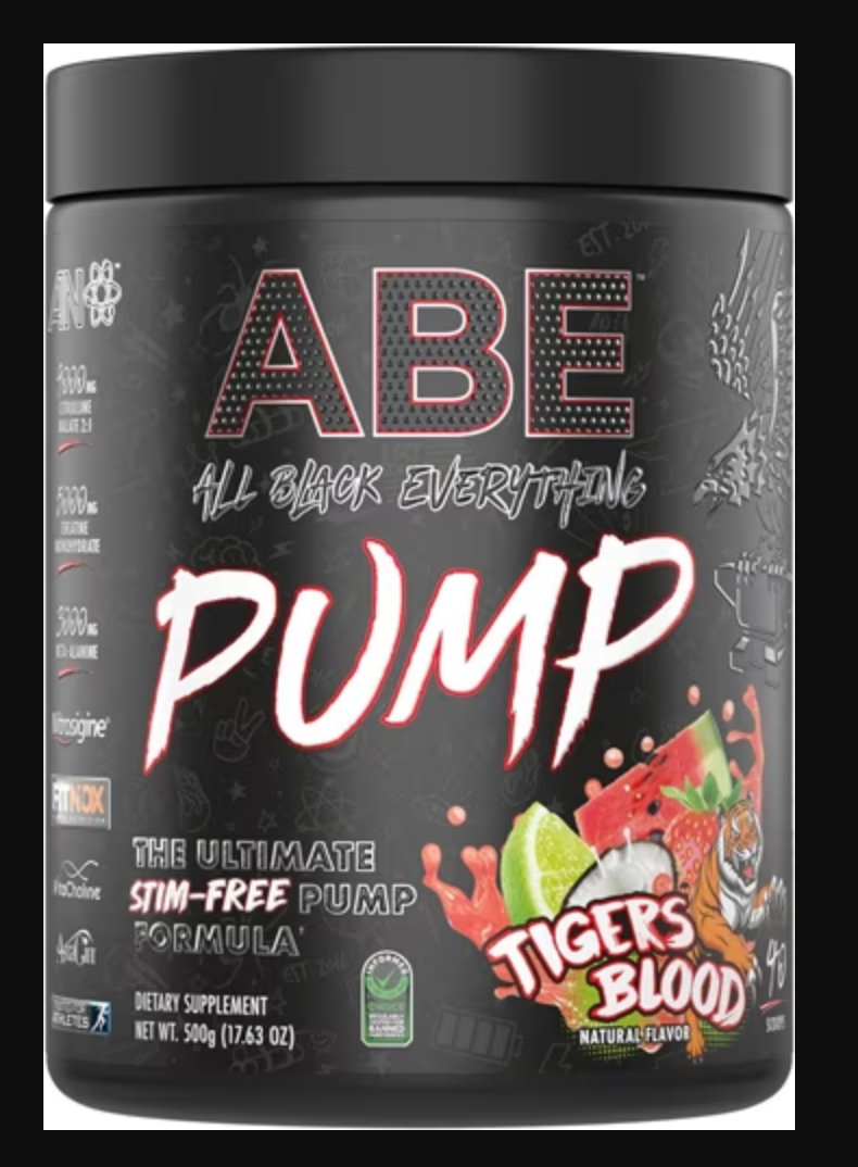 ABE Nation Stim-Free PUMP Pre-Workout - SuppPrep