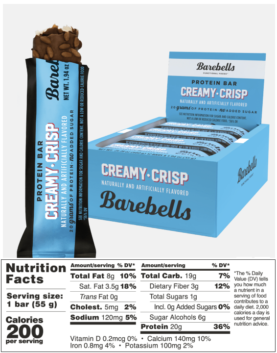 Barebells Protein Bar - SuppPrep