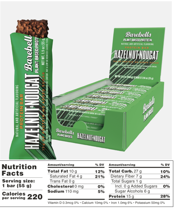 Barebells Protein Bar - SuppPrep