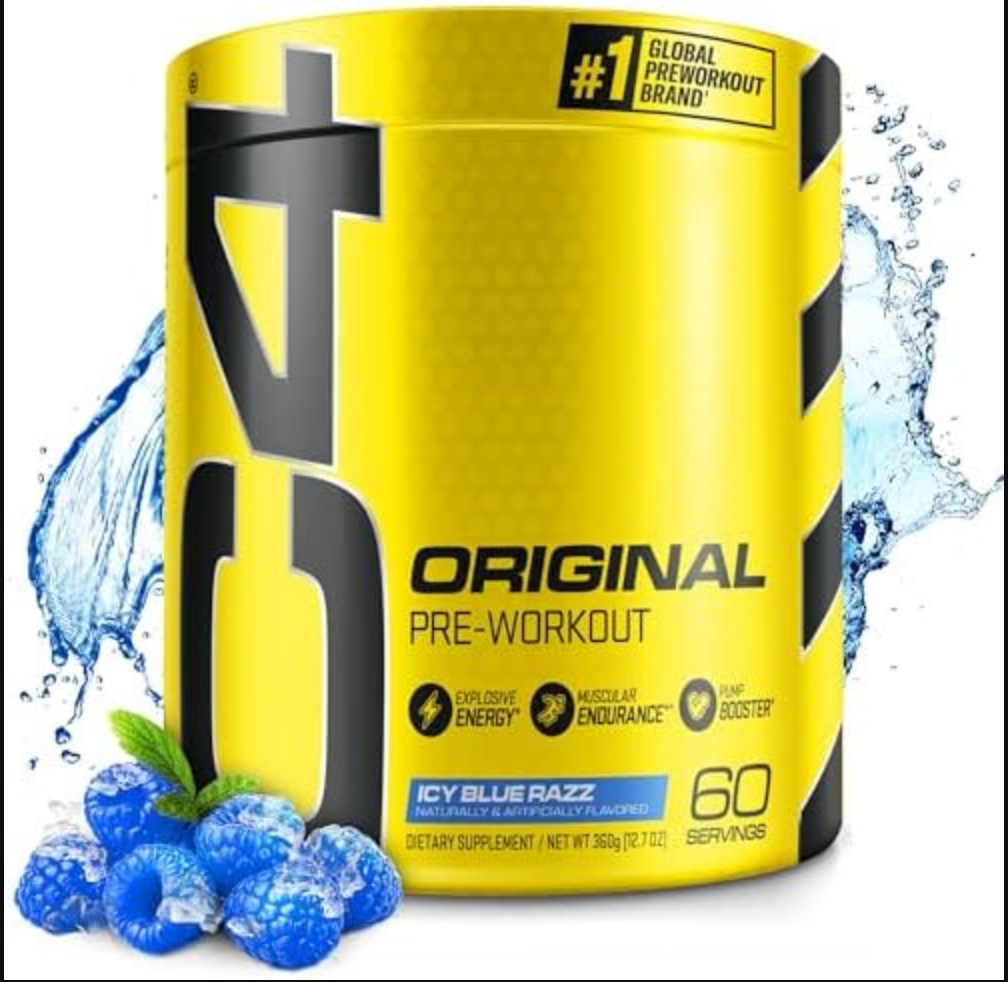 Cellucor C4 Original Pre-Workout Powder 60serv - SuppPrep