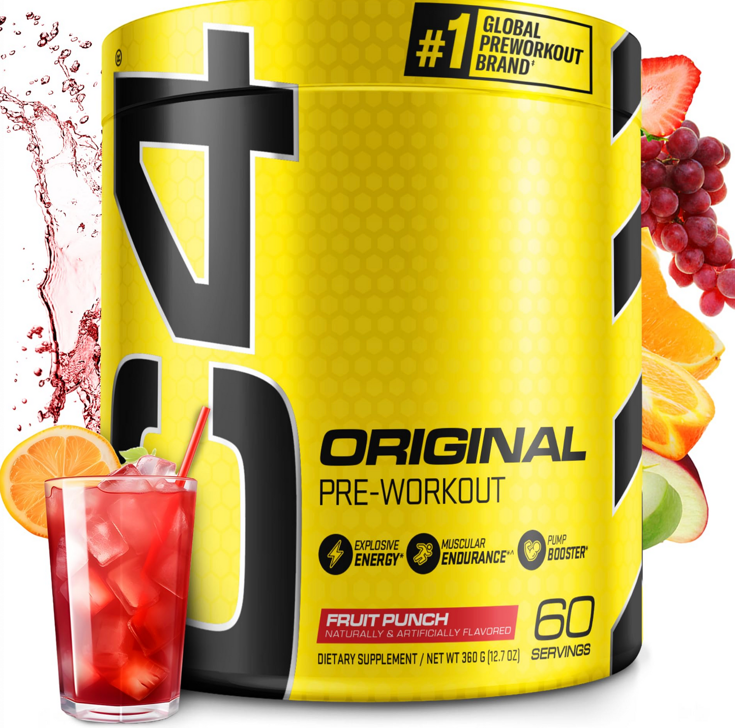 Cellucor C4 Original Pre-Workout Powder 60serv - SuppPrep