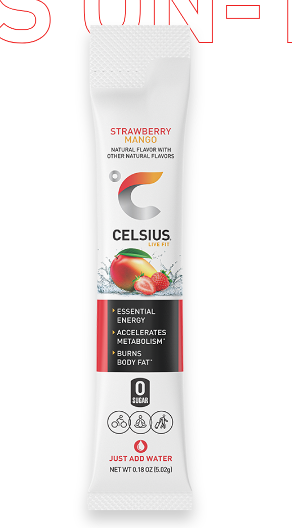 Celsius On The Go Sticks - SuppPrep