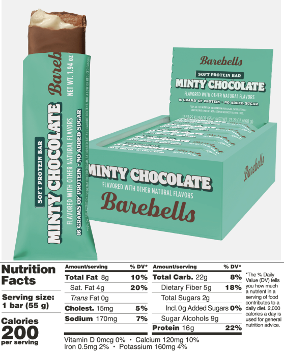 Barebells Soft Protein Bar - SuppPrep