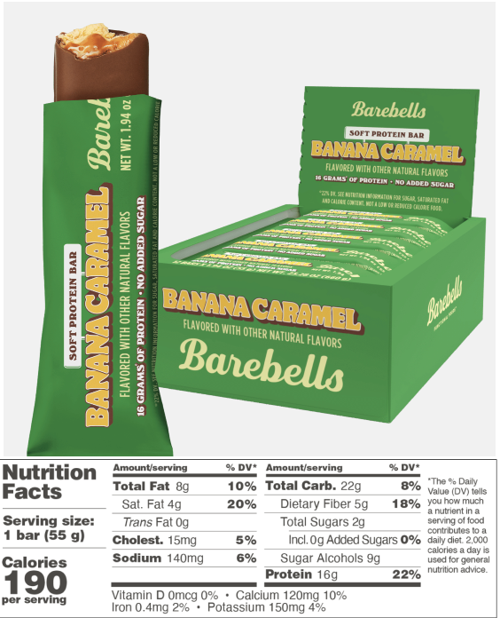 Barebells Soft Protein Bar - SuppPrep
