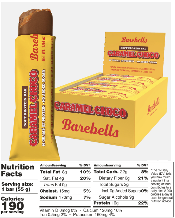 Barebells Soft Protein Bar - SuppPrep