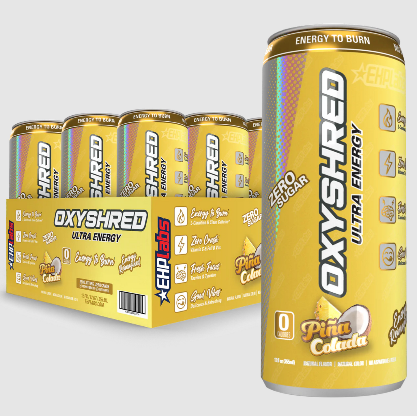 EHPlabs OxyShred Ultra Energy RTD - SuppPrep