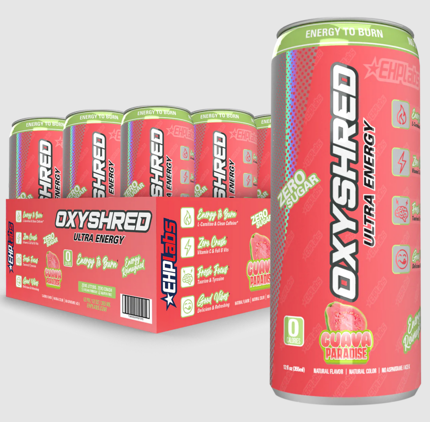 EHPlabs OxyShred Ultra Energy RTD - SuppPrep