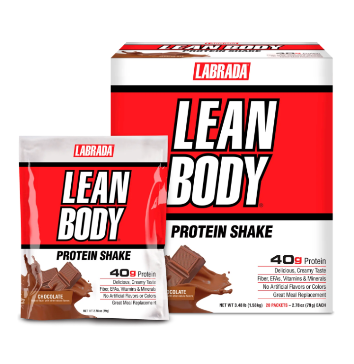 Labrada Lean Body Protein Shake Packets - SuppPrep