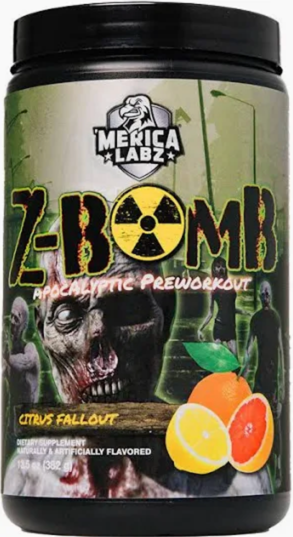 Merica Labz Z-Bomb Preworkout - SuppPrep