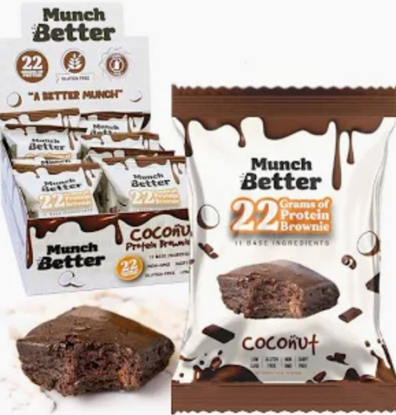 Munch Better Protein Brownie
